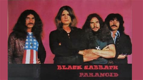 Wonderful 60s And 70s Black Sabbath Paranoid 1970