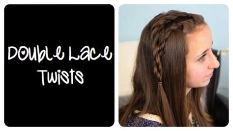 Baileys Double Lace Twists 3 Minute Hairstyles Cute Girls Hairstyles