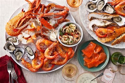 Christmas is no time to hold back. Cold seafood platter | Seafood platter, Seafood restaurant, Seafood recipes