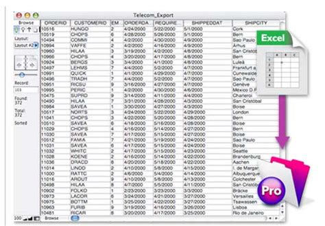 Apprendre à Utiliser Filemaker Pro Avec Microsoft Excel