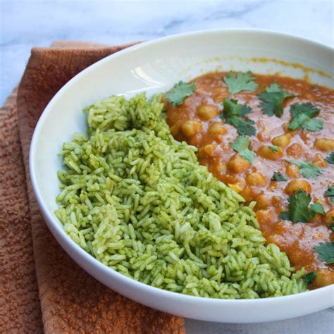 Chickpea Curry With Veggie Rice Nutrimental