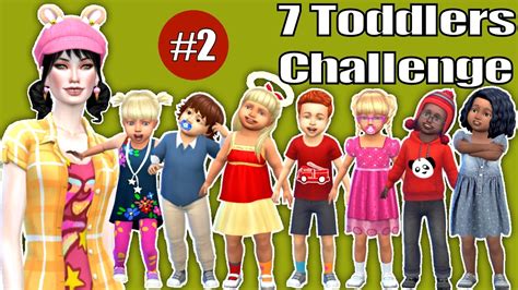 The Sims 4 7 Toddlers Challenge 2 Youtube