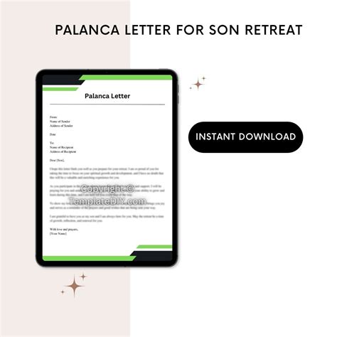 Palanca Letter For Son Retreat With Examples In Pdf And Word