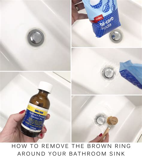 How to change the metal insinkerator waste garbage disposer drain snap ring flange mount assembly. How to remove the brown ring around your bathroom sink ...