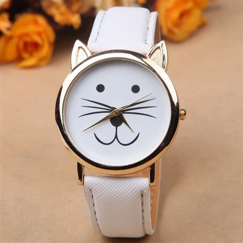 Cute Cat Watch Trendy Watches Womens Dress Watches Cat Watch
