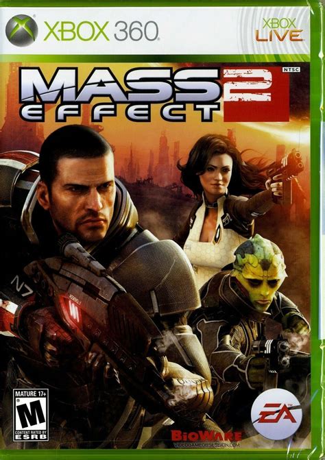 Mass Effect 2 Xbox 360 Video Game Fight For Survival Sci Fi Adventure 2