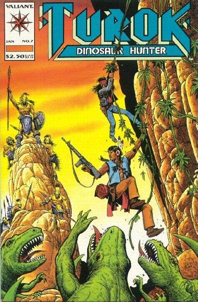 Gcd Cover Turok Dinosaur Hunter 7 Valiant Comics Dinosaur