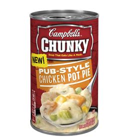1 can campbell's cream of mushroom soup. Campbell's Chunky™ Pub-Style Chicken Pot Pie Soup ...