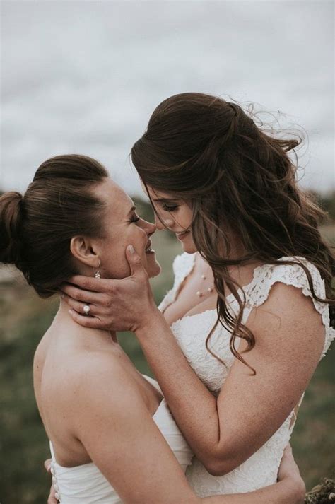 Lesbian Wedding Lesbian Love Lesbian Bride Cute Lesbian Couples Lgbt Wedding Same Sex