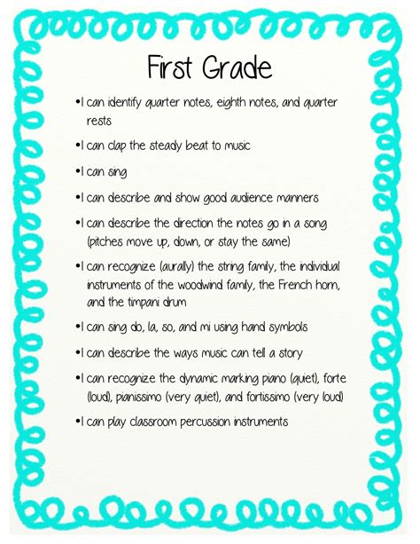 First Grade Music Class Lessons For A Year Elementary Music Music