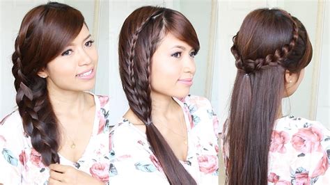 3 Cute And Easy Summer Hairstyles For Medium To Long Hair Penteados