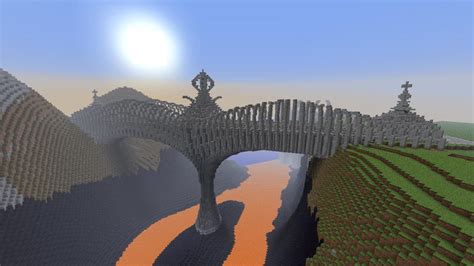 Medieval Bridge With Phantasy Elements By Obinotus Minecraft Map