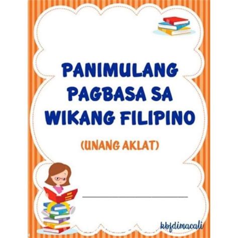 Panimulang Pagbasa Sa Wikang Filipino 35 Pages Free Bookbind Shopee