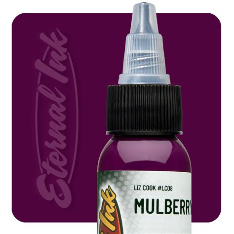 Expired Mulberry Eternal Ink 1oz Body Graphics Tattoo Supply