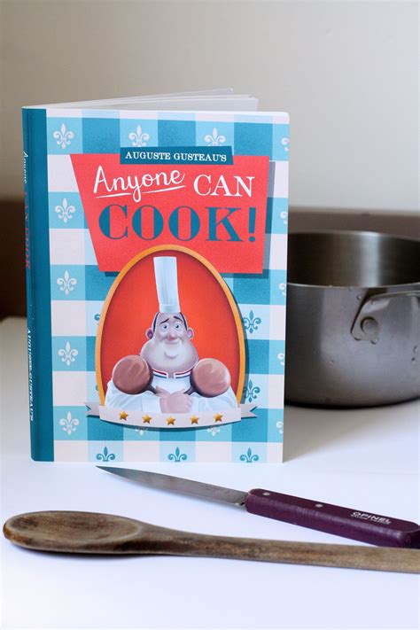 Ratatouille Notebook Anyone Can Cook Auguste Gusteau De La Boutique