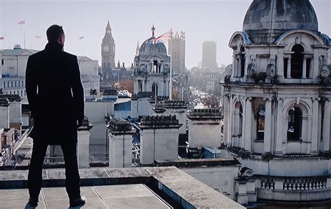 007 Filming Location Roof Where Bond Meets Moneypenny Skyfall 2012