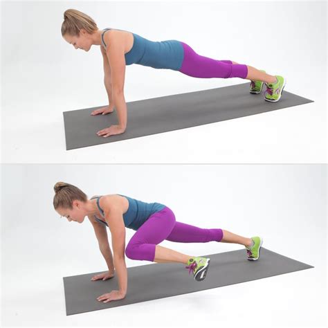 Core Creepy Crawly Plank Best Bodyweight Exercises Popsugar