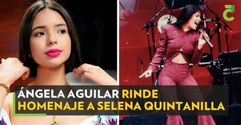 Ángela Aguilar rinde HOMENAJE a Selena Quintanilla