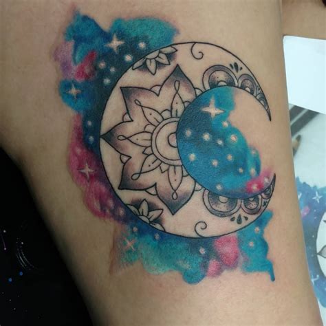 Moon tattoos are perfect for anyone who believes in the powers and influence of celestial powers, has a whimsical side, or appreciates the history and science of astronomy. 115+ Best Moon Tattoo Designs & Meanings - Up in the Sky (2019)