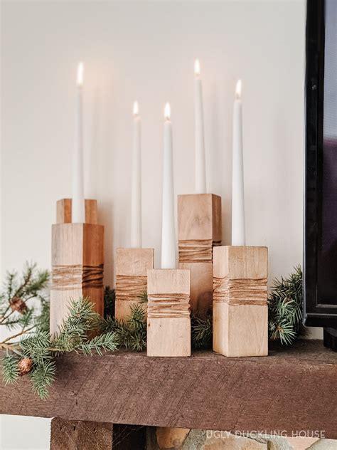 Protected How To Make These Easy Minimalist Candle Holders The Ugly
