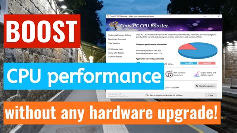 Improve Cpu Performance And Enhance Favorite Software And Games To Run
