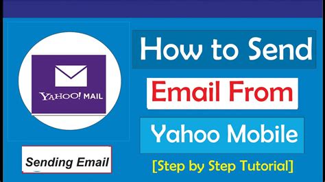 How To Send Email From Yahoo Mobile Youtube