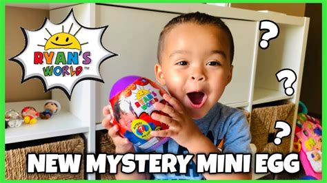 New Ryans World Mystery Mini Egg Series 2 Purple Mini Egg Youtube