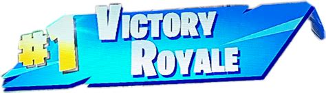 Victory Royale Fortnite Hd Png Download Original Size Png Image