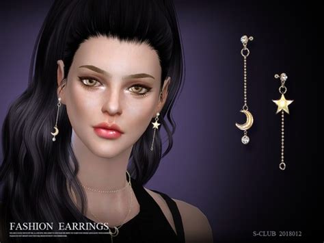 New Earrings For Female Hope You Like Thank You Found In Tsr