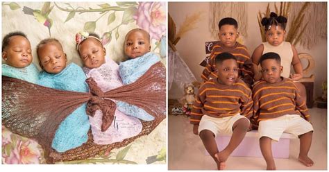 Photos Of Super Adorable Quadruplets Get Many Falling In Love On Social