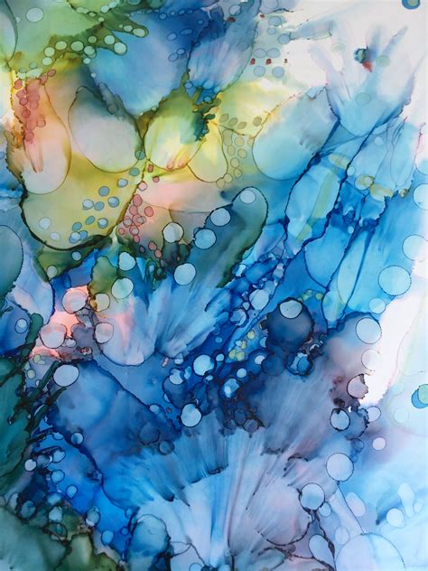 Alcohol Inks Alcohol Ink Art Alcohol Ink Glass Art Painting