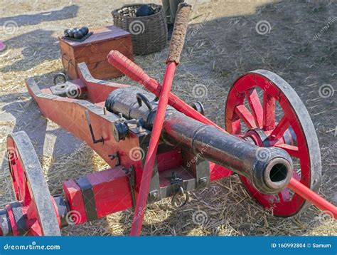 Old Medieval Artillery Cannon Stock Photo Image Of Single Obsolete