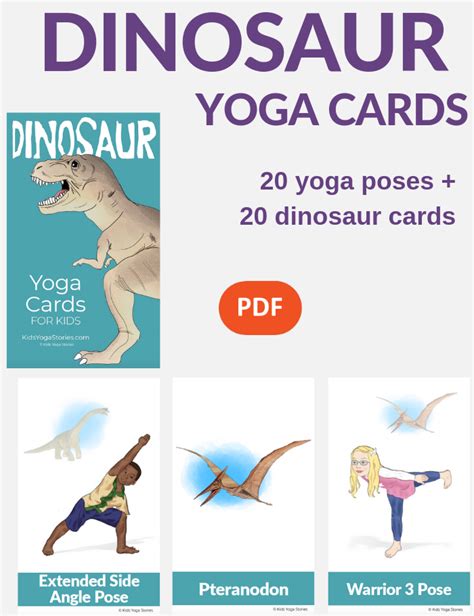 Dinosaur Yoga Lesson Plans And Prehistoric Poses For Kids