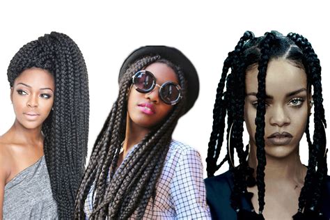 Big Box Braids For Black Women To Style Immediately Hairstyles