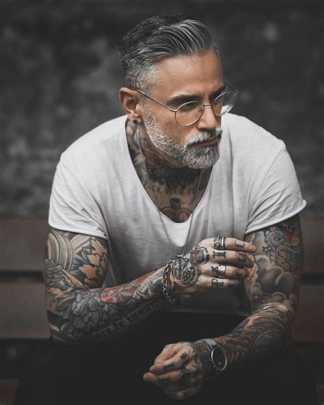 Top 184 Bearded Man Tattoo