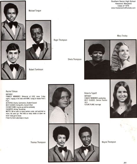 Southern Senior High School Class Of 1976 Yearbook Photos Airplanes