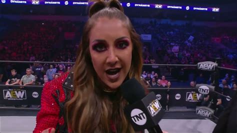 You Dont Want To Miss What Dr Britt Baker Had To Say Aew Fyter Fest