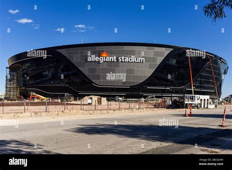 Allegiant Stadium Home Of The Raiders Las Vegas Nevada Stock Photo