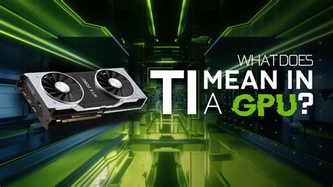 What Does Ti Mean In A Gpu Cg Director