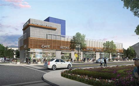 New Modern Shopping Center Wants To Cozy Up To The Corner Of West