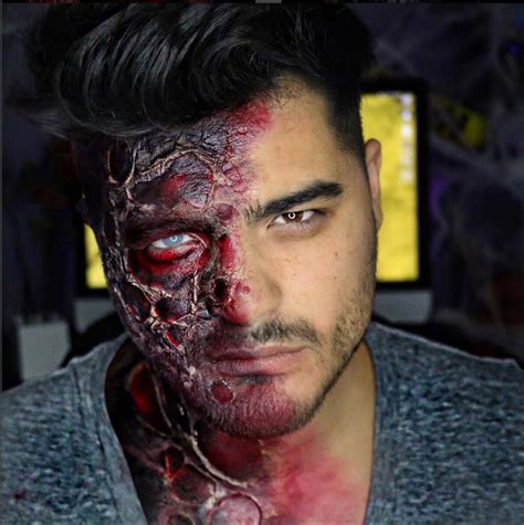 Le soir d'halloween, il faut tout donner. Maquillage Homme Halloween - 16 idées pour réussir une ...