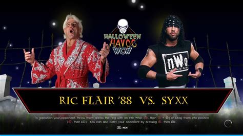 WWE 2K22 RIC FLAIR Vs SYXX NWO YouTube