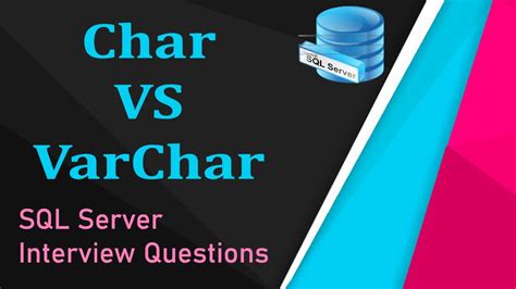Char VS Varchar In SQL Difference Between Char Varchar SQL