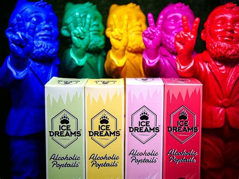 Frozen Alcoholic Ice Pops From Ice Dreams Poptails 2020