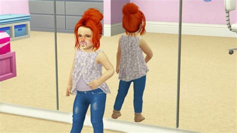 Sims 4 Hairs ~ Coupure Electrique Toksik Omnious Hair
