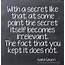 Quotes About Not Keeping Secrets QuotesGram