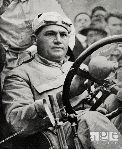 The Italian Motor Racing Champion Antonio Ascari Who Died July 26