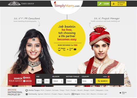 10 best matrimonial sites in india where you can find your love