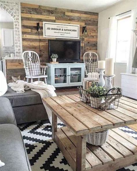 33 Best Farmhouse Living Room Tv Stand Design Ideas