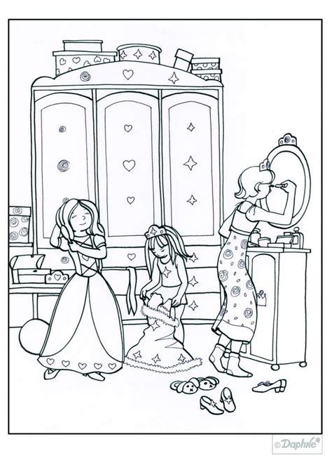 coloring pages daphnedrawnl